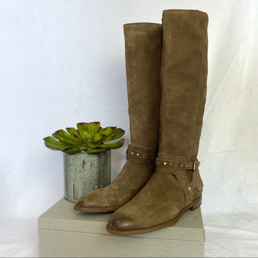 NWOB Nine West ‘Luciana’ Tall Suede Riding Boot